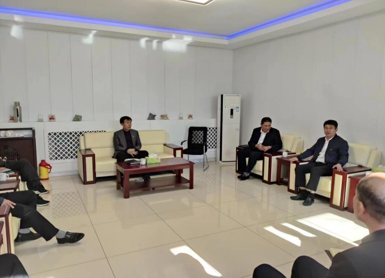 【学头脑 强党性 重实践 建新功】 尊龙凯时控股党委书记李文江带队至尊龙凯时机械调研指导事情